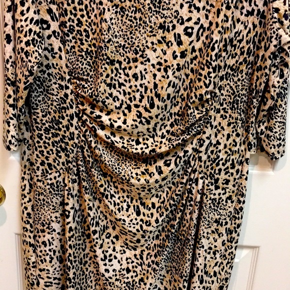 Silky Leopard Dress - Picture 2 of 5
